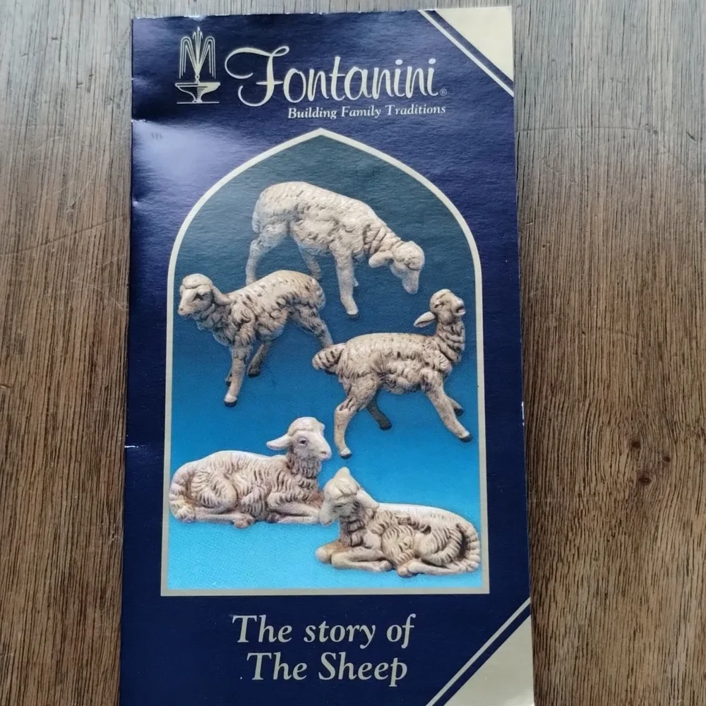 Fontanini Nativity White Sheep - Picture 6 of 6